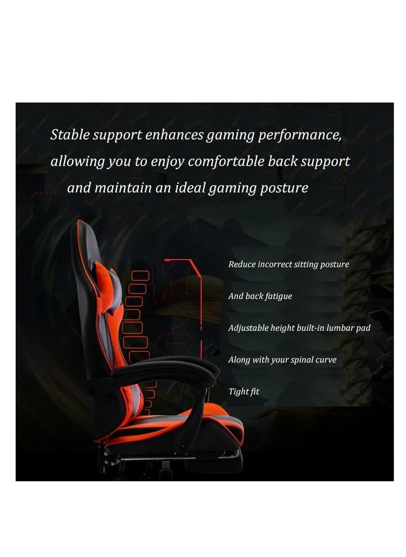 ARCOON Esports Chair, Internet Cafe Computer Chair, Comfortable Rotating Chair for Home and Office Use,Blue