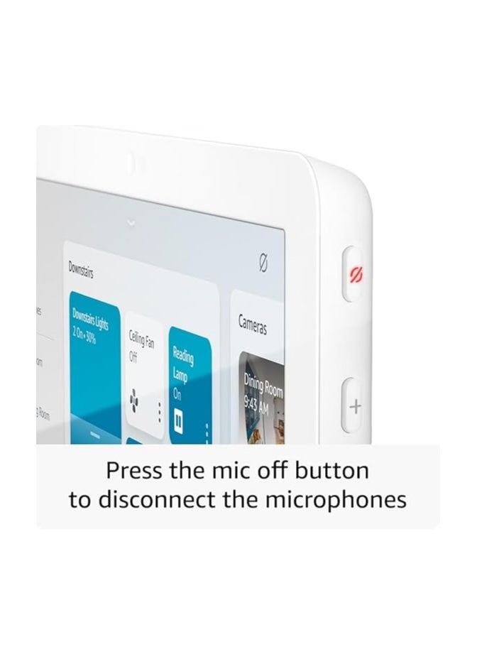 Amazon Echo Hub | 8” smart home control panel with Alexa | Compatible with thousands of devices