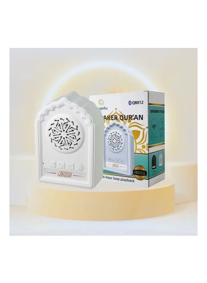 Equantu QB812 Quran Decoration Wall Plug Islamic Muslim Player - Powerful Complete Quran Recitation, Zikir Speaker - Home, Mosque, Office