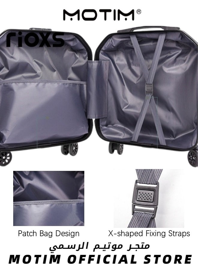 Travel Luggage Carry-On Luggage Kid's Luggage 20 inch Small Luggage with Spinning Wheels Cartoon Suitcase