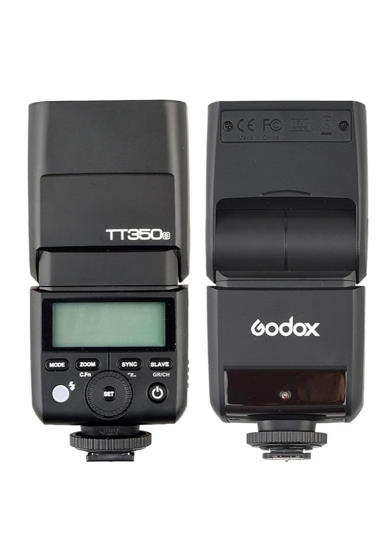 GODOX Tt350S Speedlight For Sony Mirrorless Ttl Hss, Black, TT350-S