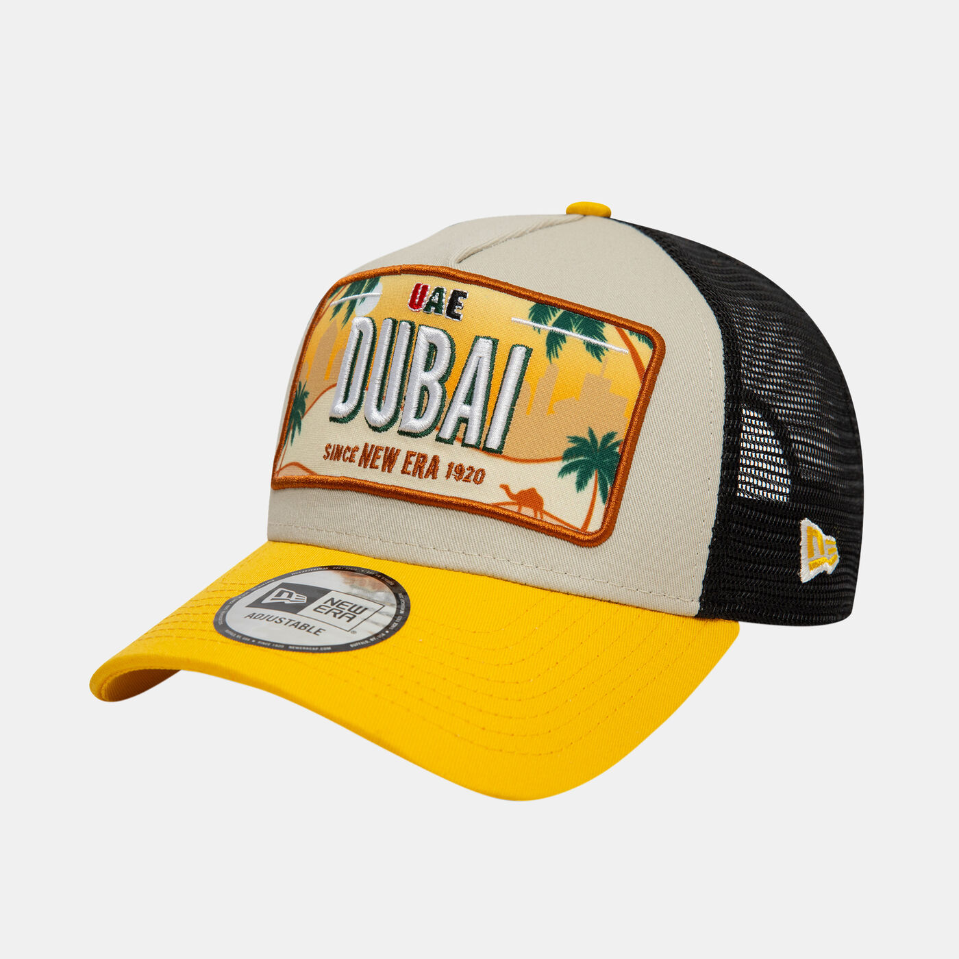 Men's Dubai License Plate Trucker Cap