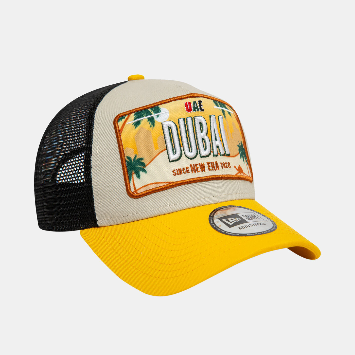 Men's Dubai License Plate Trucker Cap
