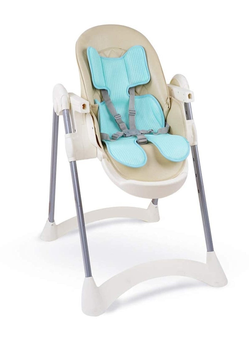 Universal Baby Stroller Liner, 3D Mesh Cool Seat Pad, Breathable Pram Pushchair Car Seat Cushion, Body Support  Pad for Stroller