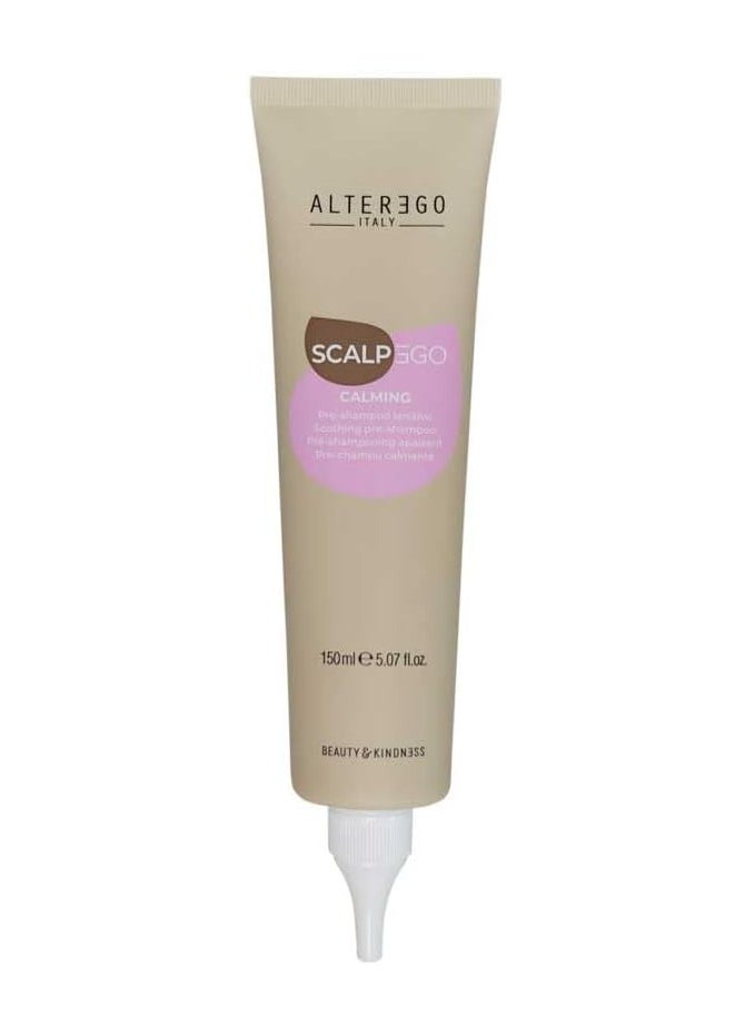 ALTER EGO Scalp ego Calming Pre-Shampoo | Sensitive Scalp Soothing Formula | Professional Hair Care, 150ml