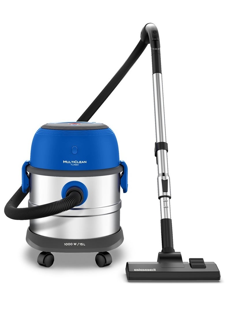 4113 Multi Clean Turbo Drum Wet & Dry Vacuum Cleaner 1000 W 4113 Grey / Mambo Blue
