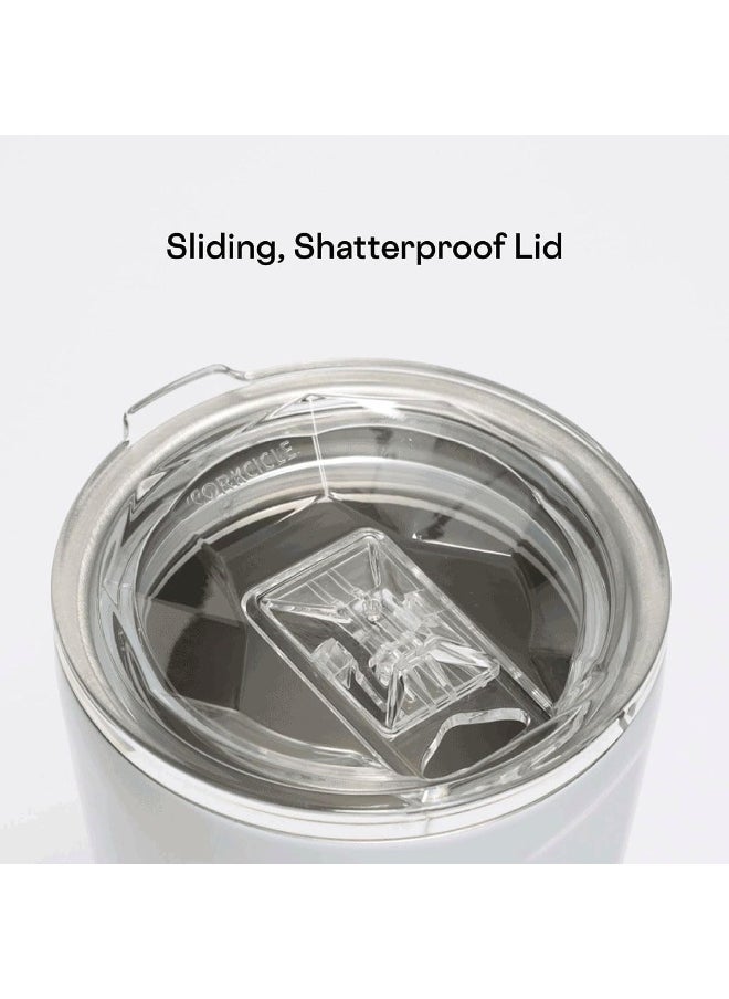 Corkcicle stainless steel Thermos Mug Dragonfly - 475ml, blue/purple