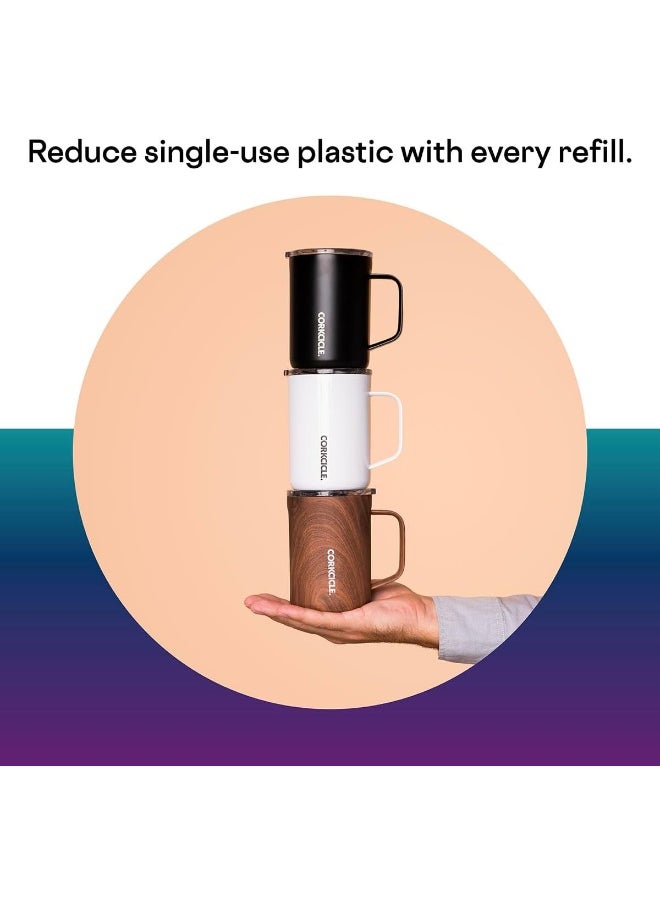 Corkcicle stainless steel Thermos Mug Dragonfly - 475ml, blue/purple