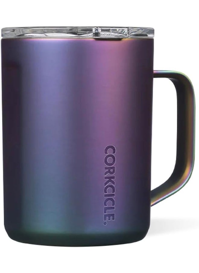 Corkcicle stainless steel Thermos Mug Dragonfly - 475ml, blue/purple