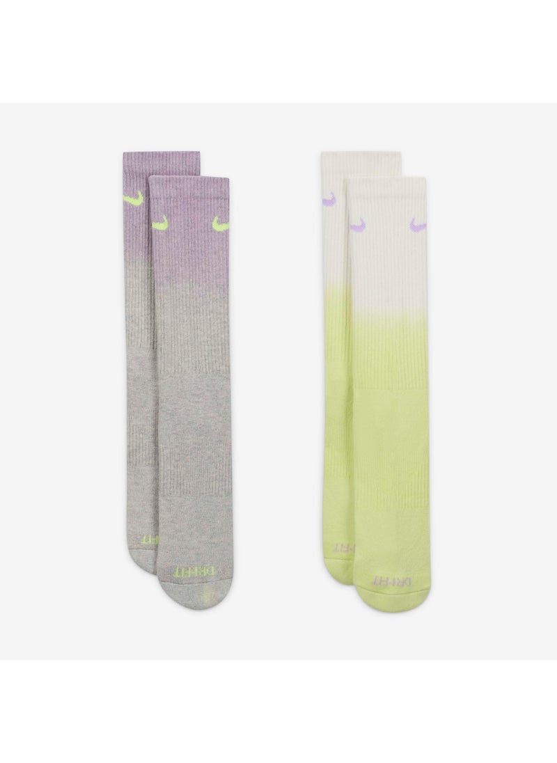 Everyday Plus Cushioned Crew Socks (2 Pairs)