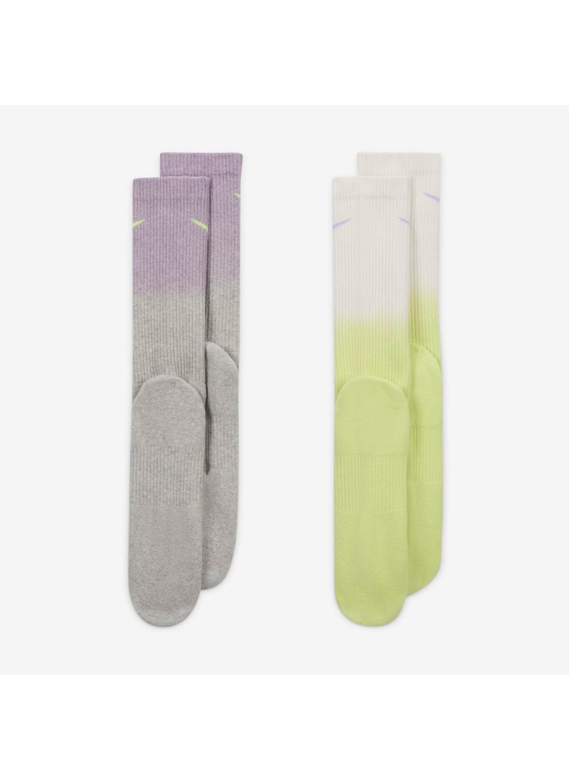 Everyday Plus Cushioned Crew Socks (2 Pairs)