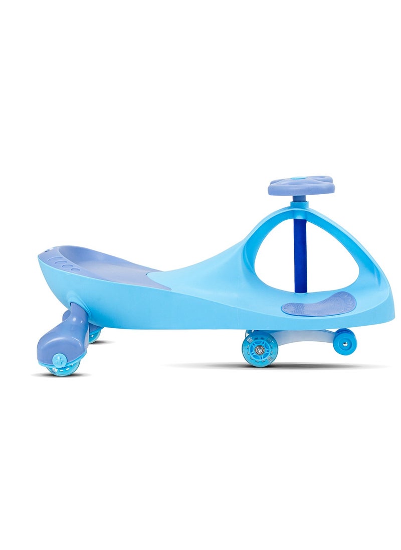 Ziggy Swing Car Kids Ride On - Blue