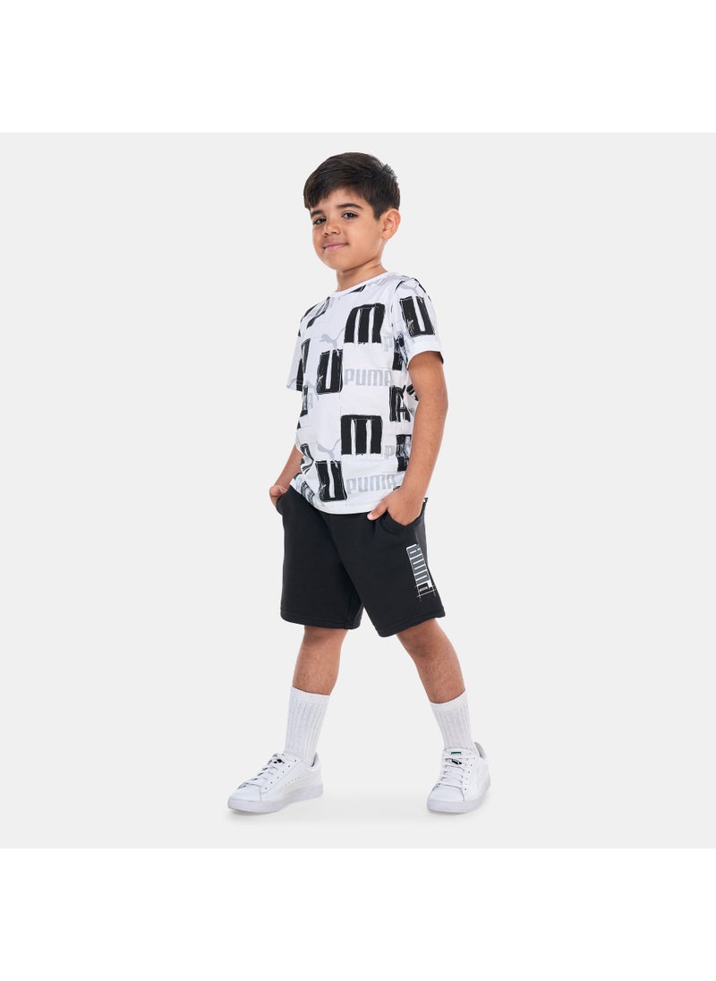 Kids' Essentials+ Logo Lab Shorts