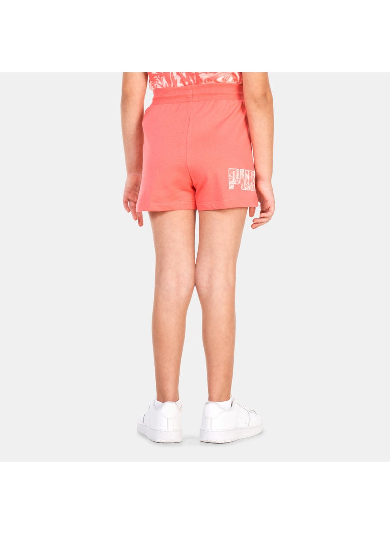 Kids' POWER High Waist Shorts (Older Kids)