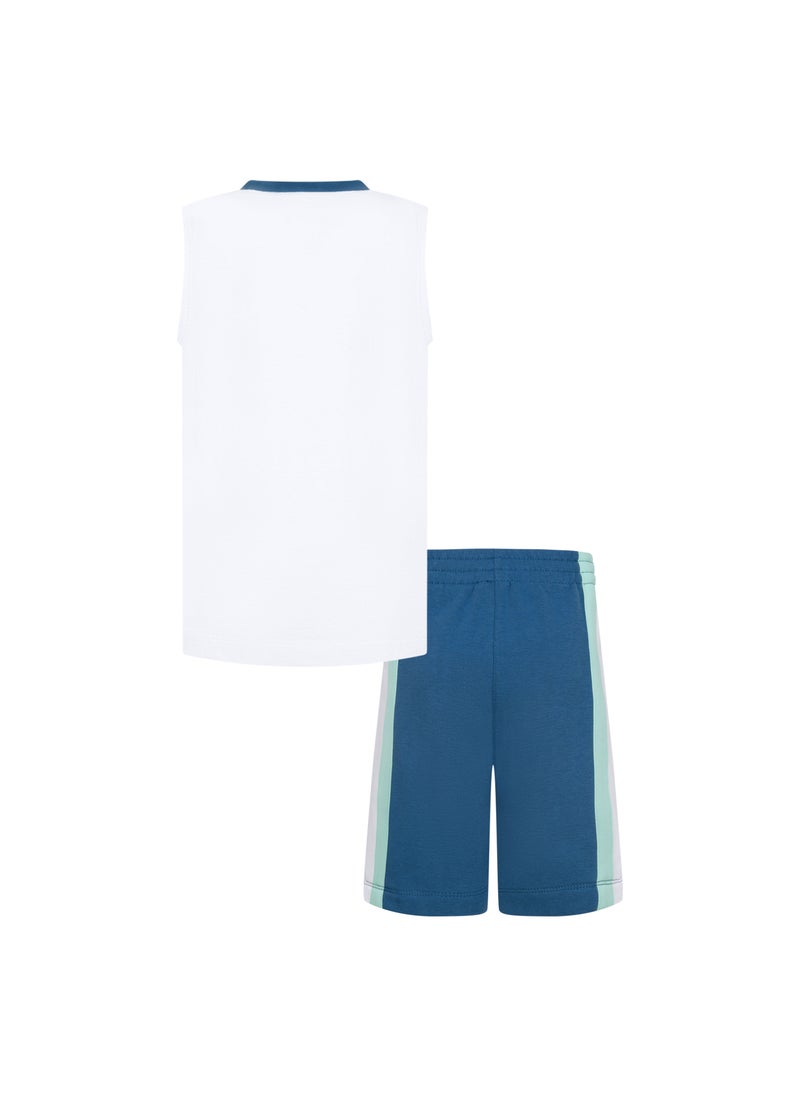 Kids' Double Flight Tank Top And Shorts Set