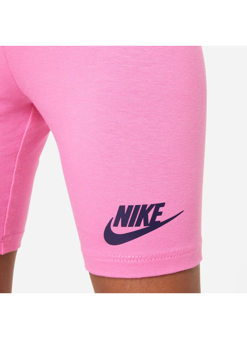 Kids' Happy Camper Bike Shorts Set