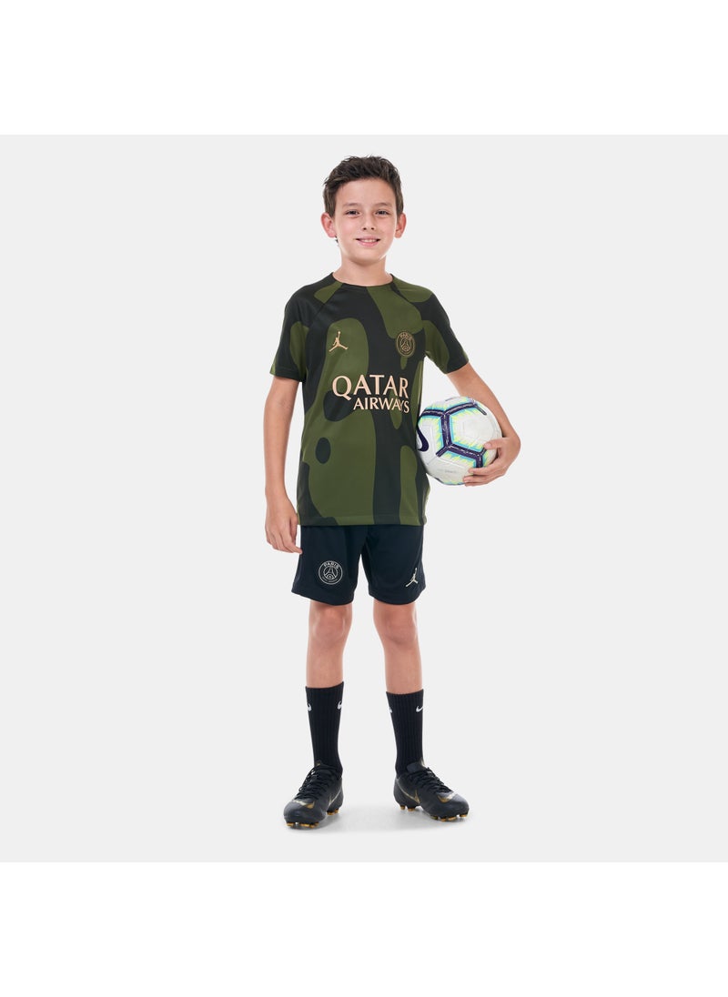 Kids' Paris Saint-Germain Stadium 3rd Shorts - 2023/24