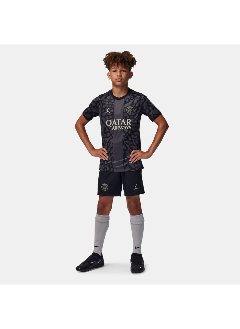Kids' Paris Saint-Germain Stadium 3rd Shorts - 2023/24