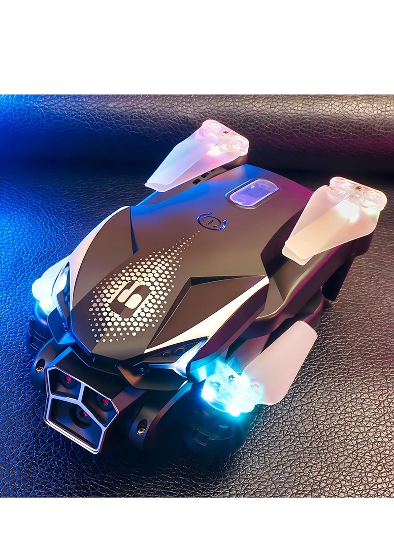 LU600 Drone with Camera – Entry-Level FPV Drone for Adults, WIFI, Gesture Photography, 540° Obstacle Avoidance, Brushless Motor, High-Altitude Hovering & Custom Route – Perfect Beginner Gift (Black)