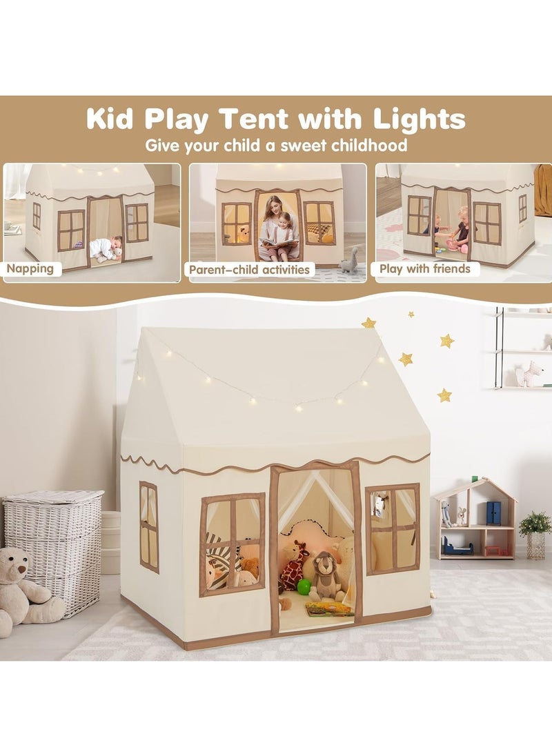 Children’s Pop-Up Tent with Twinkle Lights
