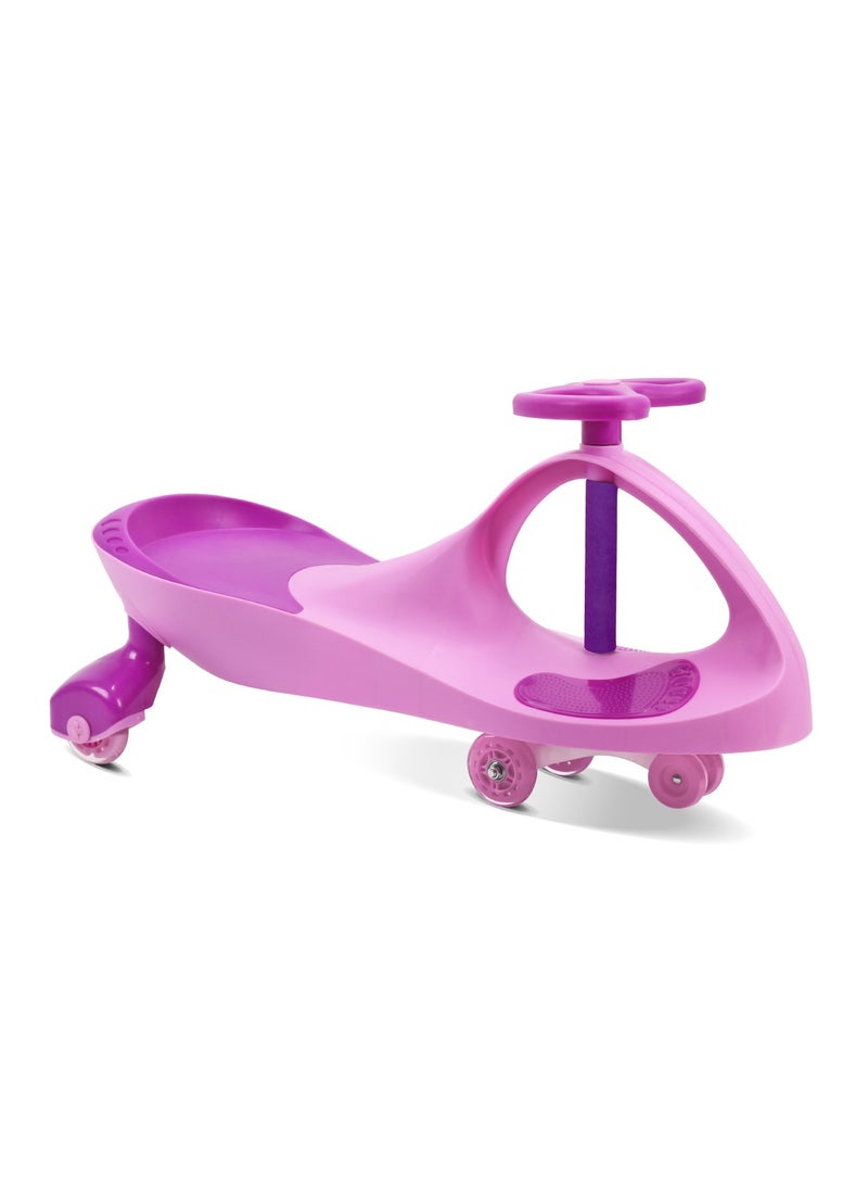 Ziggy Swing Car Kids Ride On - Pink