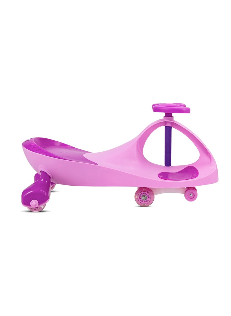 Ziggy Swing Car Kids Ride On - Pink