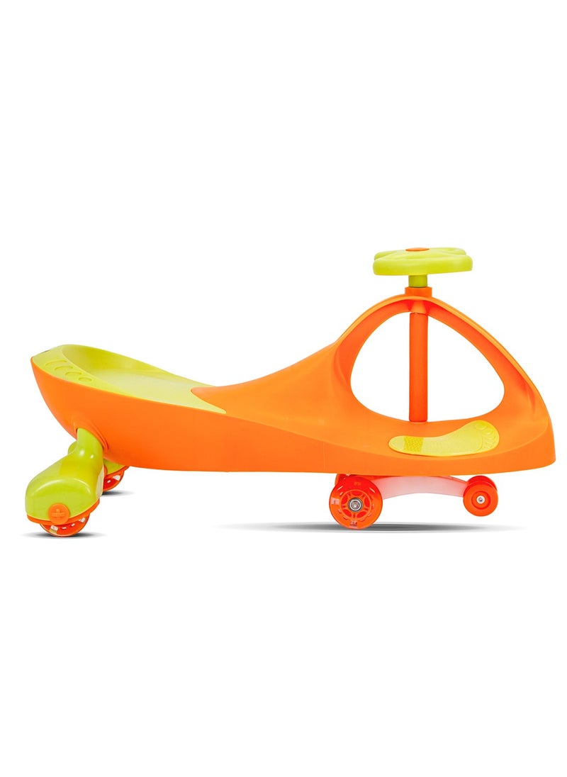 Ziggy Swing Car Kids Ride On - Orange
