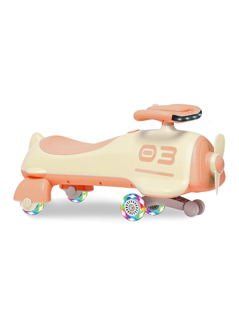 Ziggy Swing Car w/ Propeller - Orange