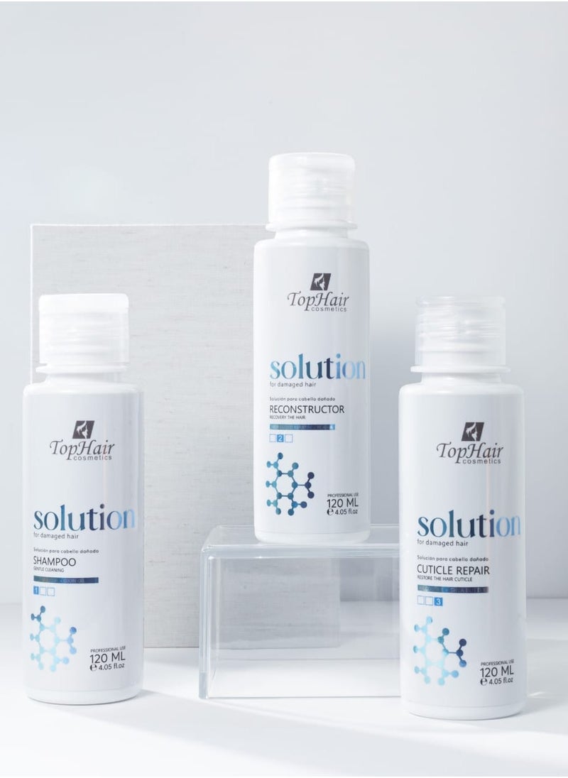 TopHair Repair Hair Solution Set (120+120+120) ml