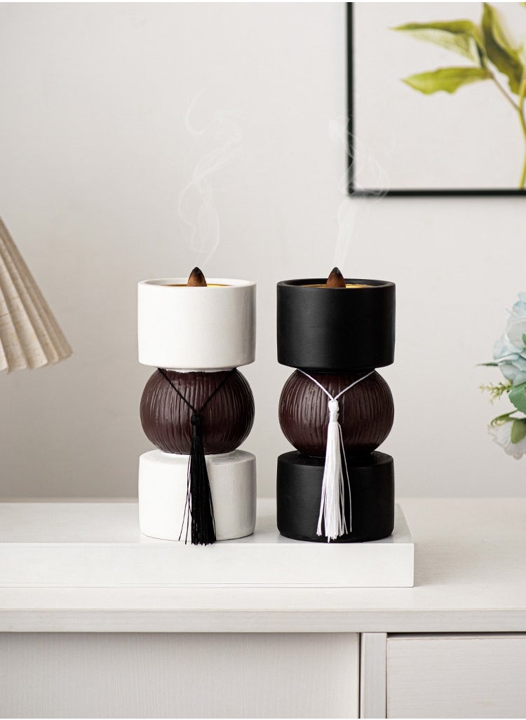 Incense burner Holder, home atmosphere decoration,three layers design,7.8*16.8 cm