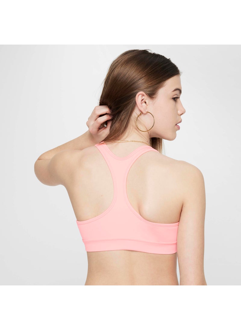Kids' Swoosh Medium-Support Sports Bra