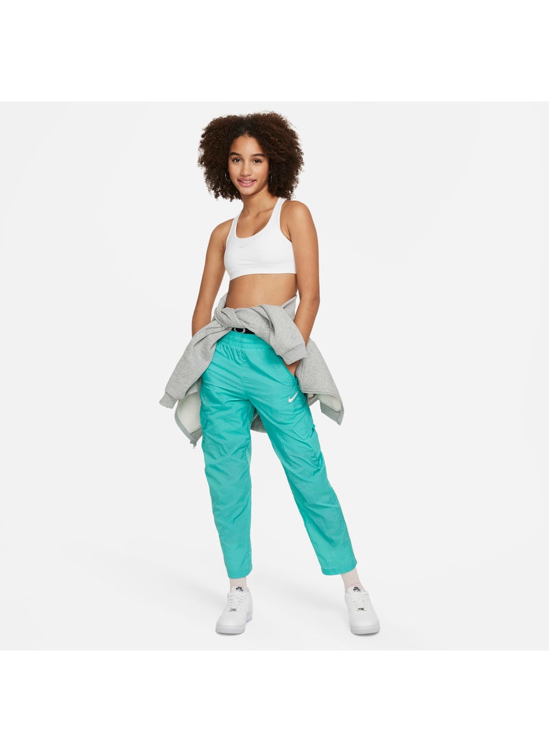 Kids' Swoosh Medium-Support Sports Bra