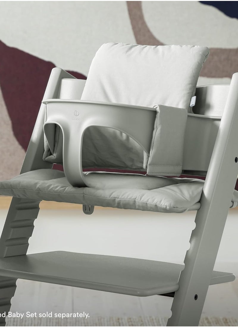 Tripp Trapp Classic Cushion, Glacier Green - Pair with Tripp Trapp Chair & High Chair for Support and Comfort, Provides Super Soft Support, Organic...