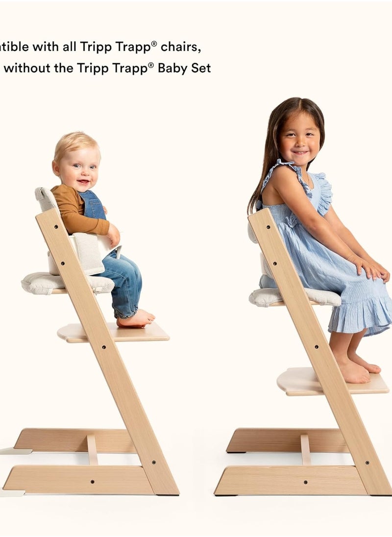 Tripp Trapp Classic Cushion, Glacier Green - Pair with Tripp Trapp Chair & High Chair for Support and Comfort, Provides Super Soft Support, Organic...