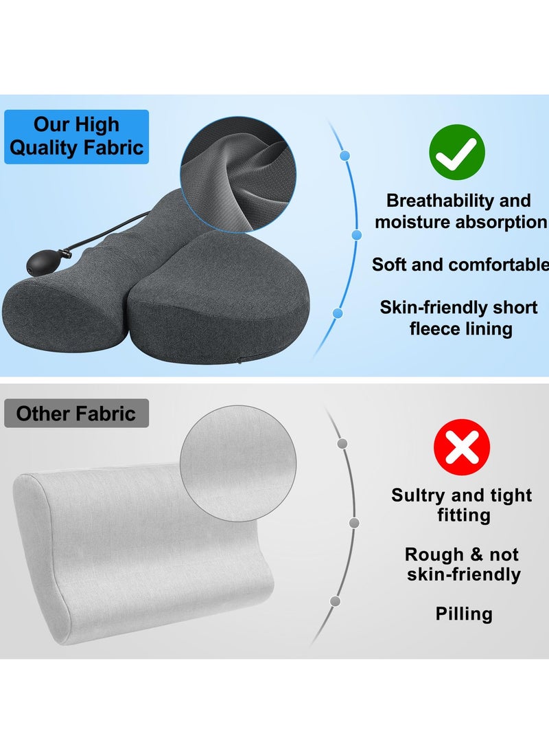 Adjustable Cervical Spine Pillow, Shaping Pillow for Neck Pain Relief, Ergonomic Multi-Functional Memory Pillow, Freely Adjustable Height, Ideal for Supporting The Spine and Neck While Sleeping.