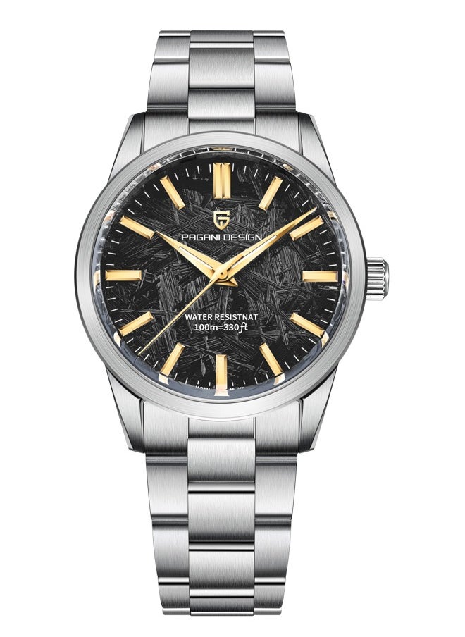 Men's Watches Sapphire Stainless Steel 100M Waterproof Luxury 40mm Sports Quartz Chronograph Wrist Watches