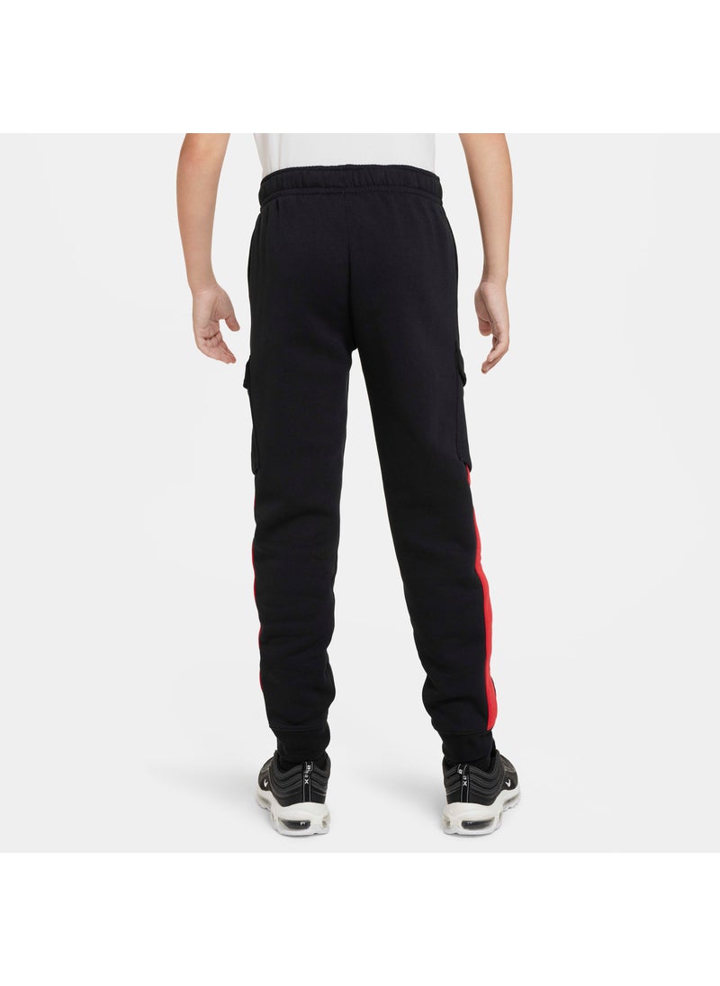 Kids' Air Fleece Cargo Trousers
