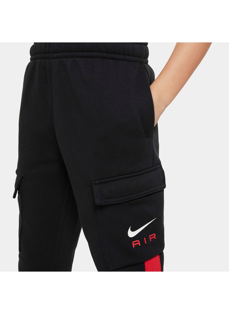 Kids' Air Fleece Cargo Trousers