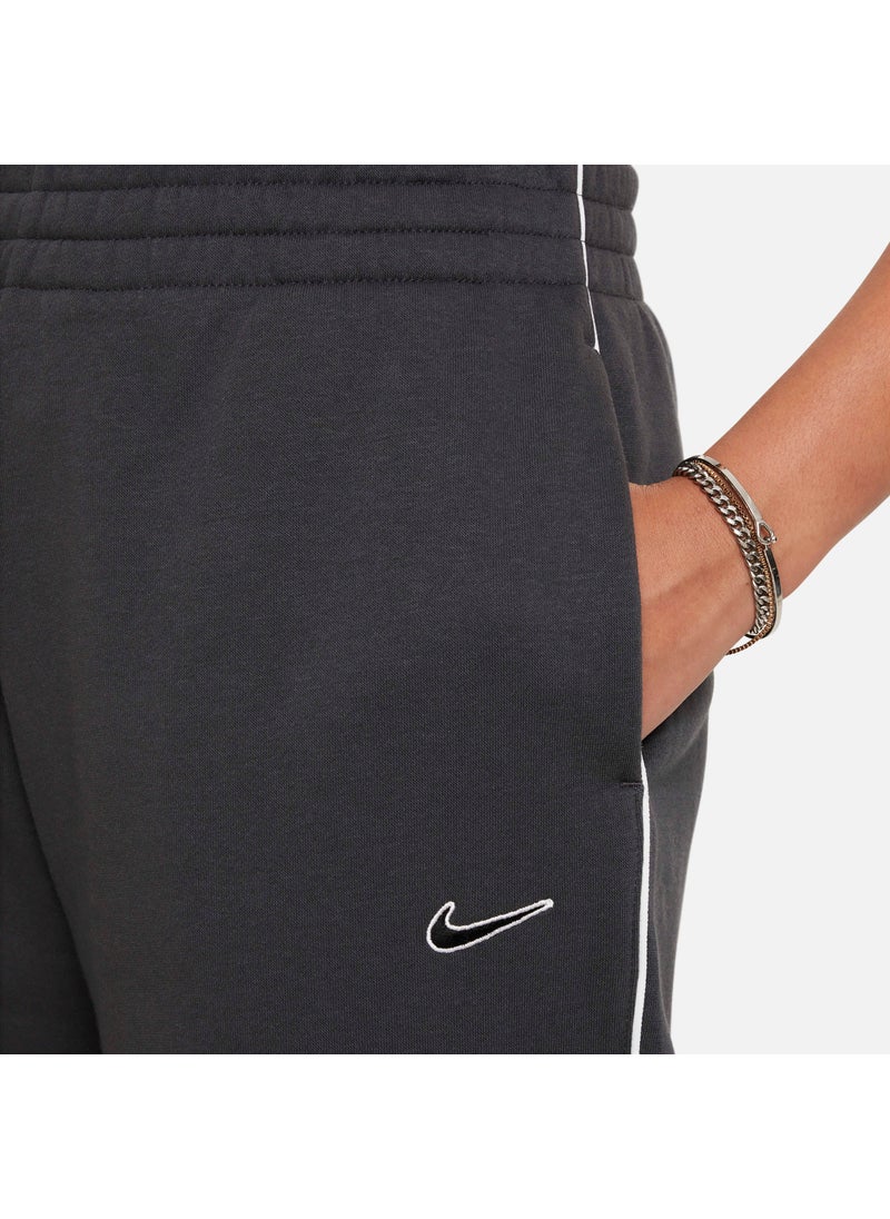 Kids' Sportswear Oversized Fleece Trousers