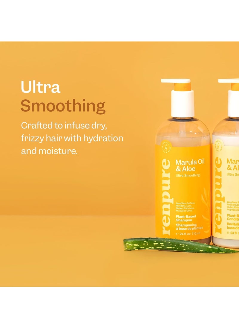 Marula Oil and Aloe Ultra Smoothing Shampoo 24 fl oz
