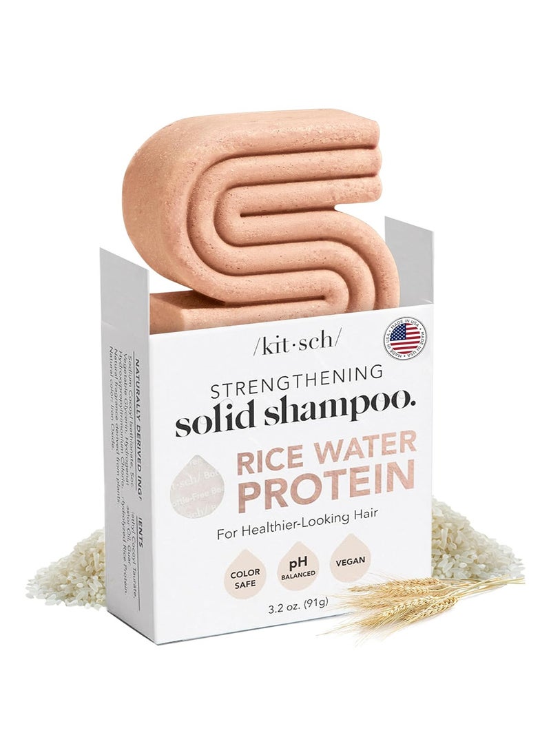 Kitsch Strengthening  Solid Shampoo Bar RICE
