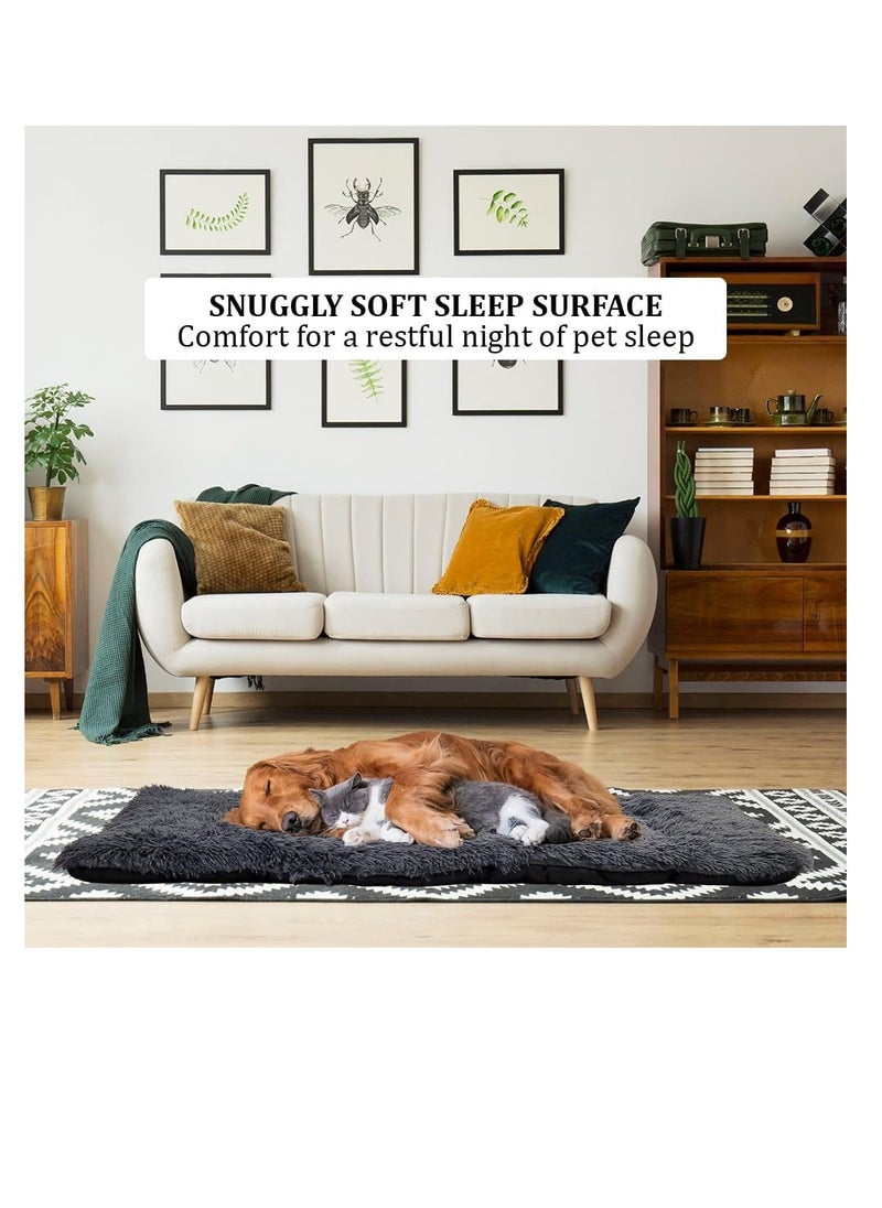 Pet Bed, Dog Bed, cozy dogs, plush and super soft, rectangle cushioned, portable, new and simple style, Strong & warmth, Luxury, Decorative, Indoor, Easy to Clean, Multiple color, 8 cm thickness