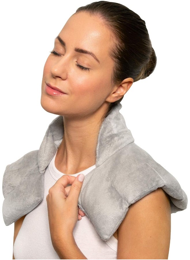 Lavender Microwave Heating Pad For Back/Shoulder/Neck Pain Relief