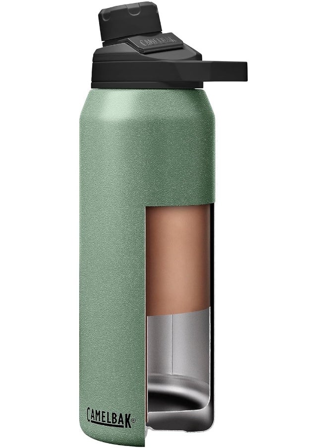 Camelbak Water Bottle Chute Mag SST Vacuum Insulated, Moss, 1 Litres/32 oz