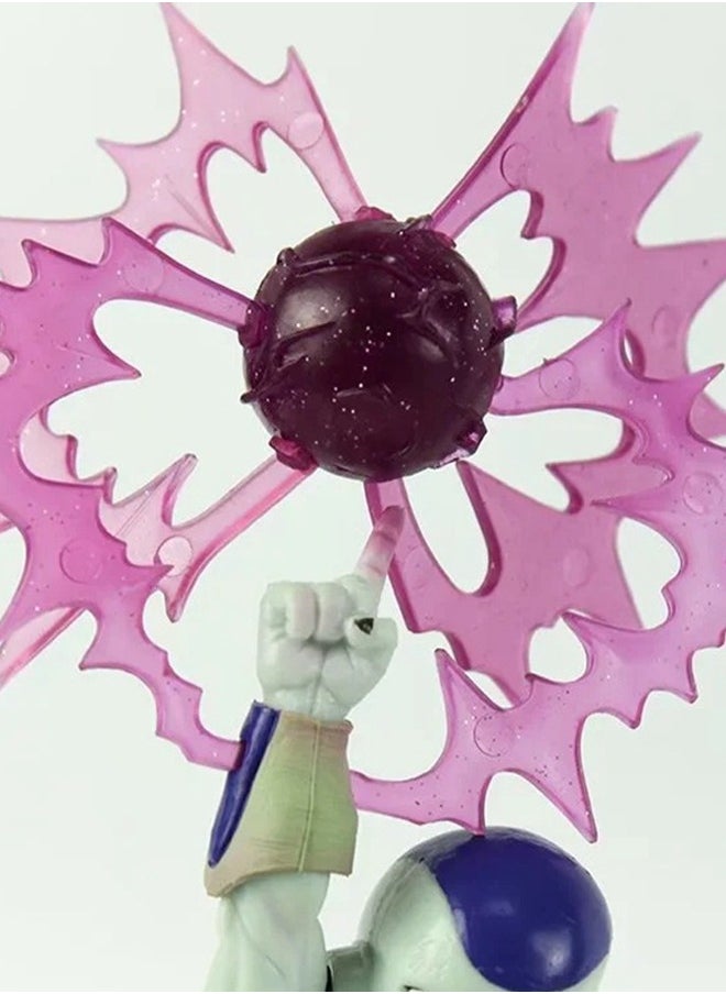 Dragon Ball Frieza Action Figure Decorative Resin Sculpture Home Decor Statue, Art Figurine Home Ornament Decoration for Office, Living Room, Bedroom, Book Shelf, TV Cabinet, Desktop