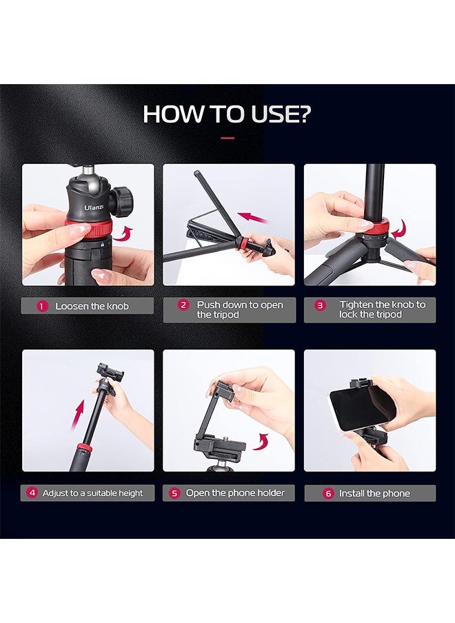 ULANZI MT-44 Extendable Phone Tripod, 59