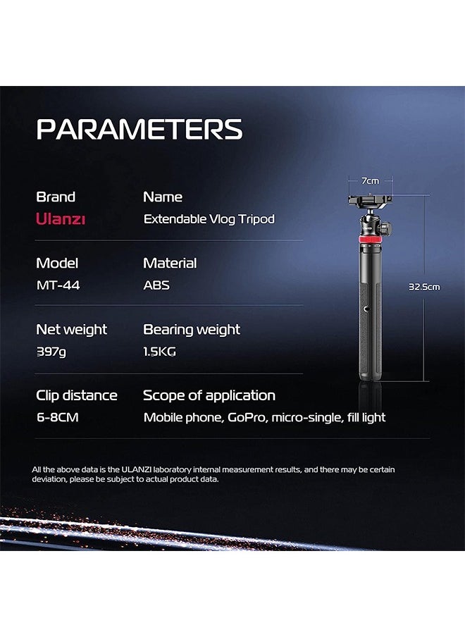 ULANZI MT-44 Extendable Phone Tripod, 59