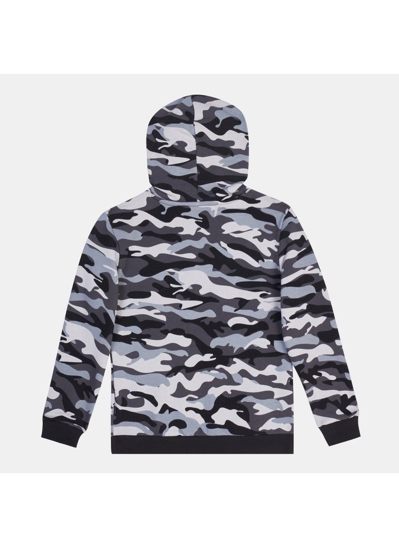 Kids' Essential+ Camo Hoodie