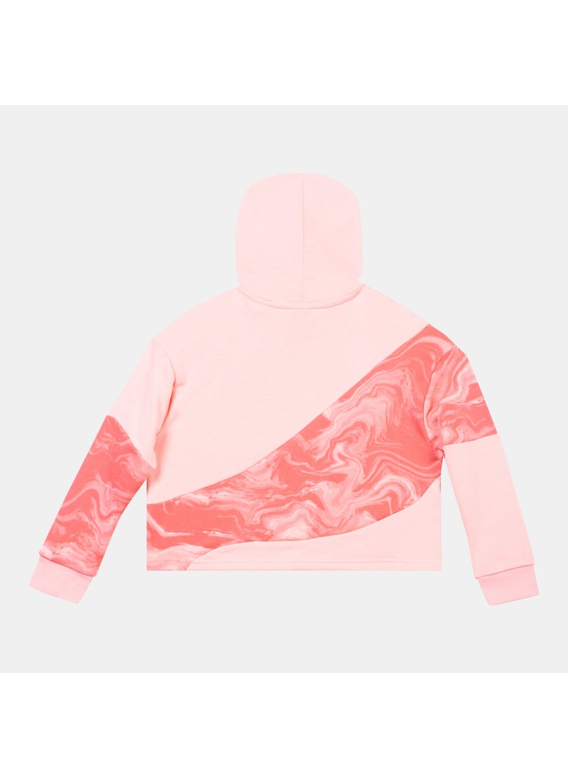 Kids' POWER Marbleized Pullover Hoodie