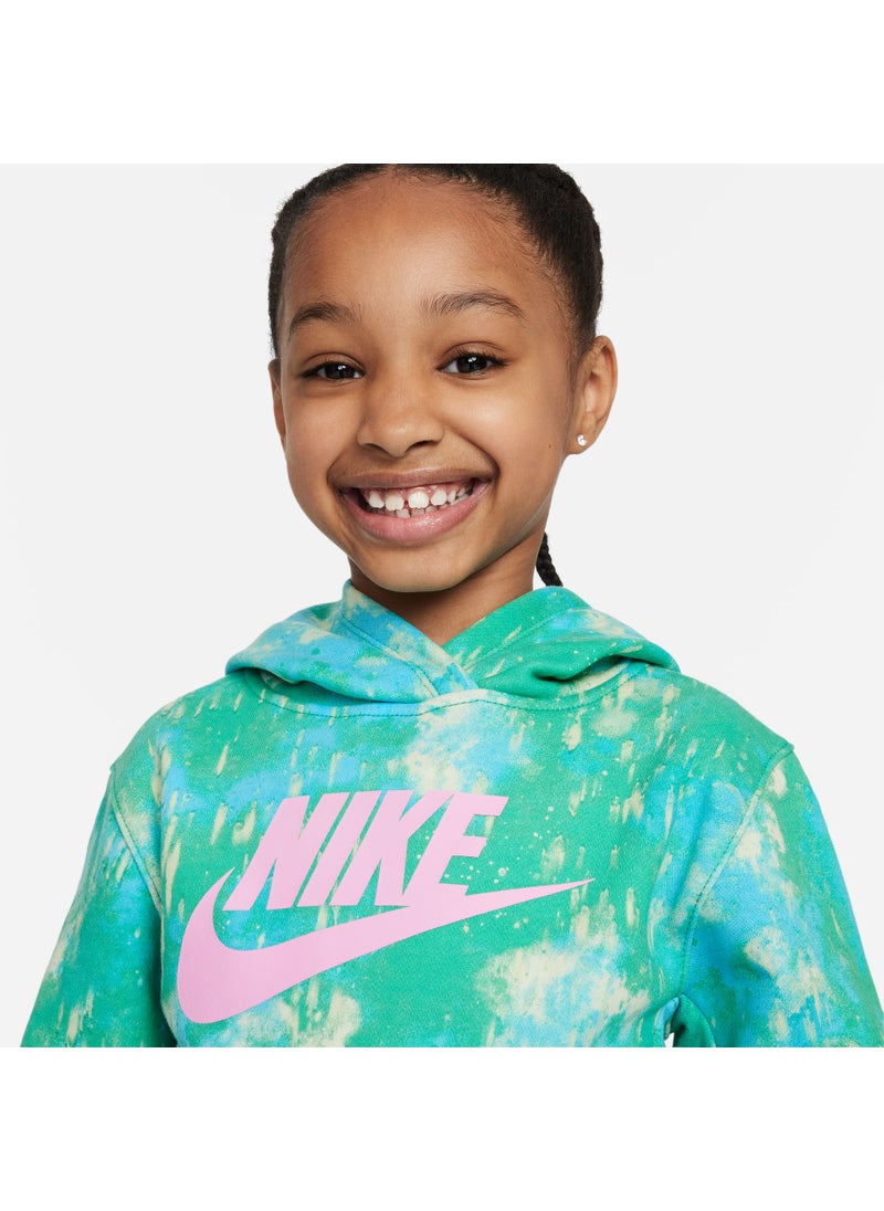 Kids' Printed Club Hoodie
